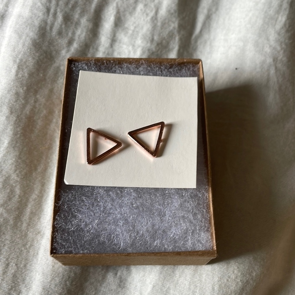 Triangle earrings